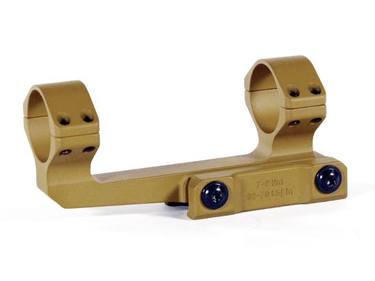 ERATAC Blockmontage ULTRALEICHT, verlängert CERAKOTE RAL8000 ø 30 mm + 22 mm Bauhöhe (0 MOA Vorneigung), 147 g