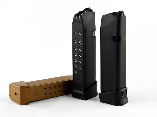 GLOCK HighCap-Magazine Glock 17 Gen 1-4, Kaliber 9 mm Luger (17+2 Patronen), Produkt-Nr. 1587-01