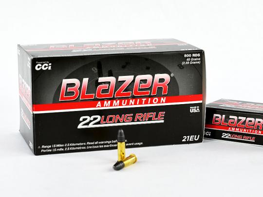 CCi Blazer HV .22 lfb, 40 grs 1 Packung (500 Schuss á 0,1358 €*)