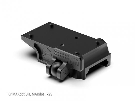 MAKuick3 Schnellspannmontage 8 mm: Docter-Noblex-Sight / Burris FastFire IV / MAKdot SH