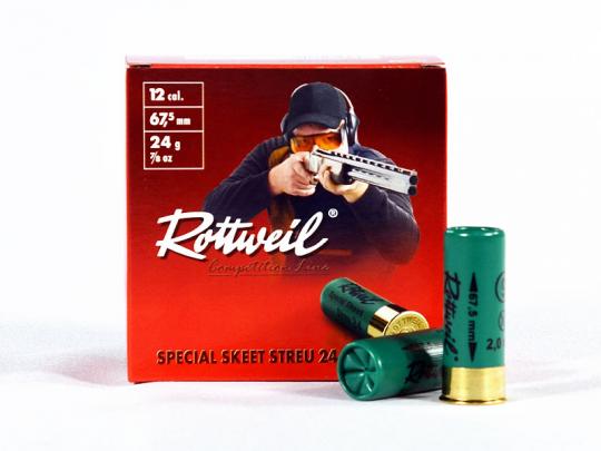 Rottweil Special Skeet Streu, Kaliber 12/67,5 24g 1 Packung (25 Schuss á 0,416 €*)