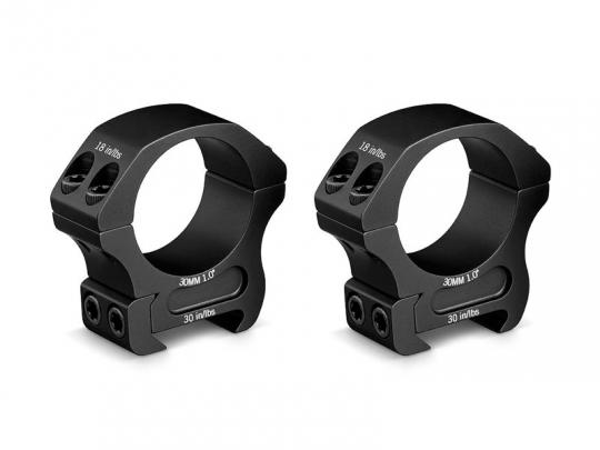 VORTEX Montageringe PRO SERIES 30 mm ø, Medium (Höhe 25,4 mm gemessen zur Mitte des ZF)